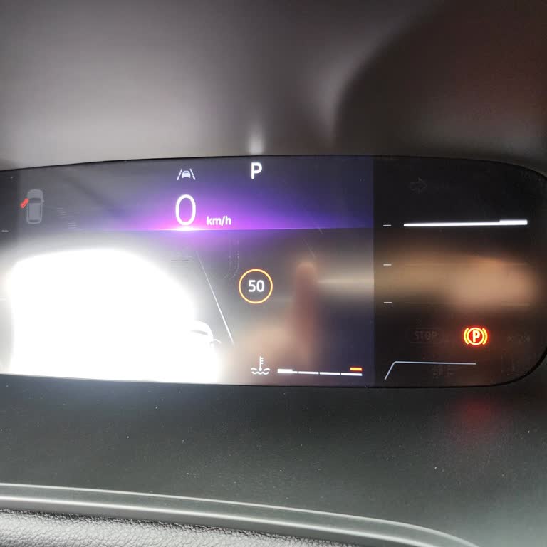 Renault Megane Dijital Gösterge Panelindeki Piksel Bozukluğu Garanti Dışı Değerlendirildi