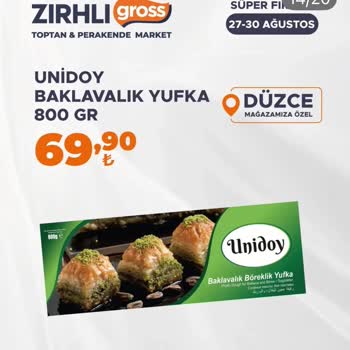 Zırhlıoğlu Gebze Şubesindeki Bozulmuş Baklava Yufkası: Kokulu Bozulma Ve Dağılma Sorunu