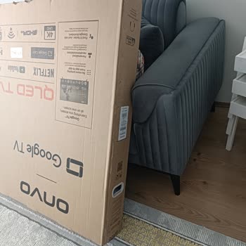 Onvo 75" QLED TV Kırık Çıktı Ve Değişim Talebi Reddedildi