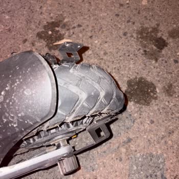85 Kilometrede Balon Oluşan Scooter Lastiği: Güvenlik Ve Kalite Sorunu