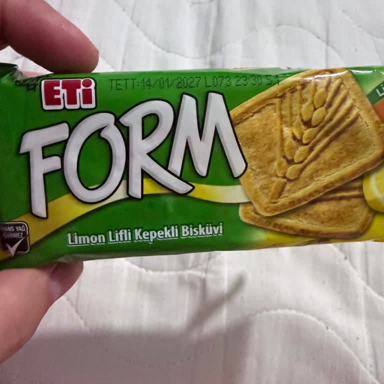 Eti Bisküvide Limon Aroması Almıyorum Ve Farklı, Hoş Olmayan Bir Tat Geliyor