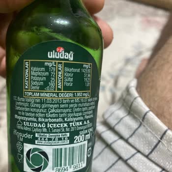 Migros Uludağ Maden Suyunda Kimyasal Tat Ve Koku