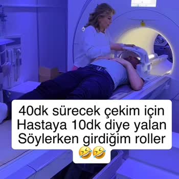 Radyoloji Personelinin MR Cihazı Üzerindeki Sosyal Medya Şakası Etik Dışı