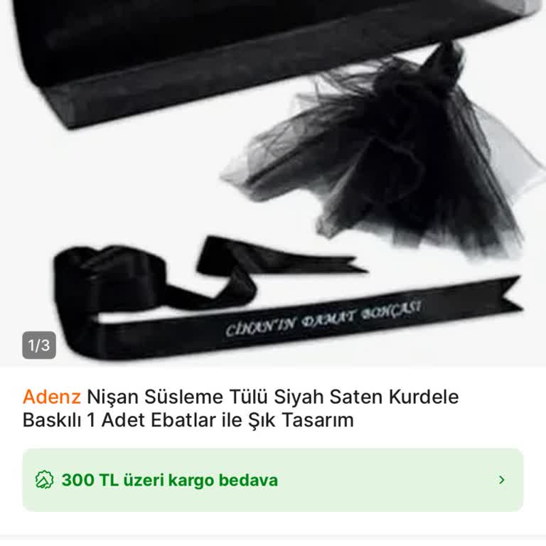 Yıldızada Online Doğru Baskıyla Hazırlanmış Kurdelenin Derhal Gönderilmesini Talep Ediyorum