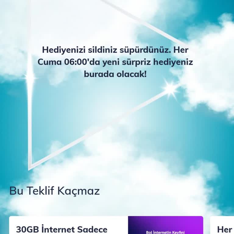 Selfy Tarifemde Haftada Tek Sil Süpür Hakkı Hakkaniyetsiz