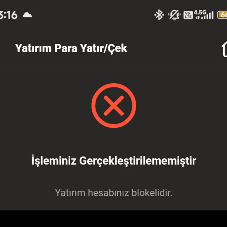 Yatırım Hesabım Bloke Olduğu İçin Kredi Kartı Borcumu Ödeyemiyorum