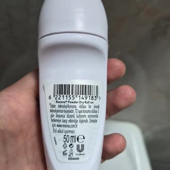 Rexona Powder Dry Deodorantı Cilt Şişliği Ve Ağrı Yarattı, İade Ve Özür Talebi