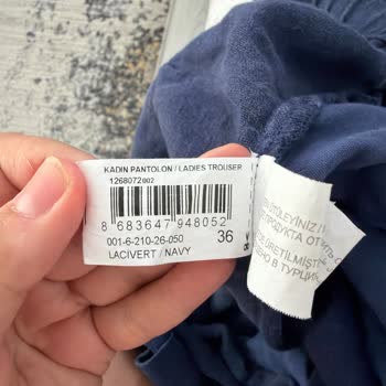 Mudo Mağazasındaki Kısa Sürede Deforme Olan Pantolon Ve Müşteri Hizmetlerinden Yanıt Yok