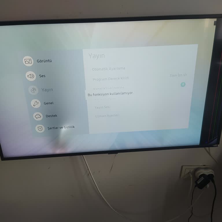 Samsung 7 Serisi TV'de Yayın Akışı Özelliği Çalışmıyor