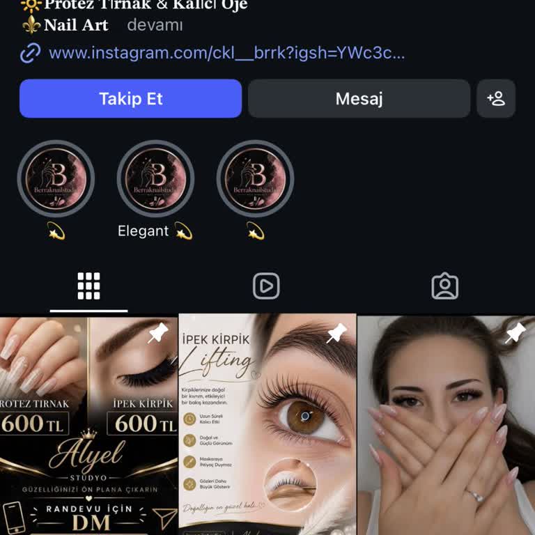 Berrak Çakıl Nail Studio Gözlerimde Yanma Ve Sulanma