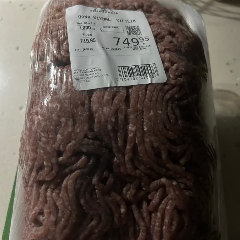 Son Tüketim Tarihi 1 Gün Kalan Kıyma İçin Geri Dönüş Yok, İade Talebi