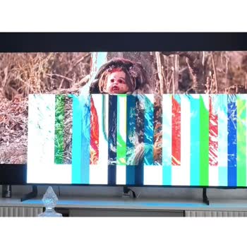 Samsung Televizyonda İlk Gün Çizgili Ekran Ve Görüntü Bozukluğu Değişim İstiyorum