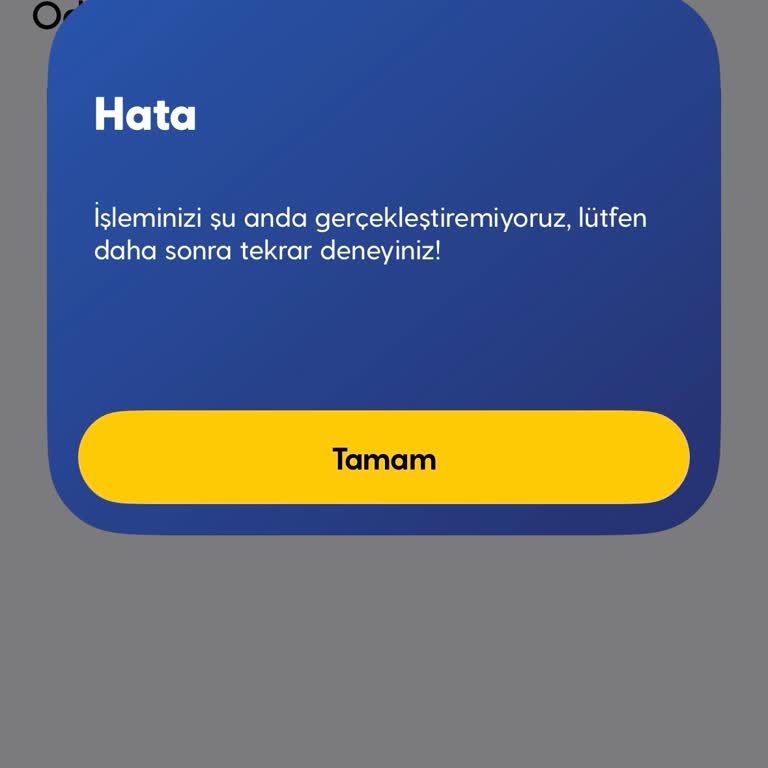Turkcell Sistem Hatası Yükleme ve Borç Ödeme İşlemleri Engellendi