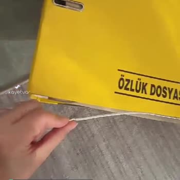 PTT Kargo Resmi Evraklarımı Özensiz Paketleyip Habersiz Teslim Etti