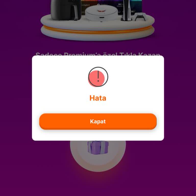 Hepsiburada Tıkla Kazan Katılım Hatası Ve Hak Kaybı