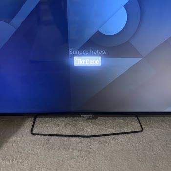 Philips TV’de Fabrika Ayarlarından Sonra Sürekli Sunucu Hatası