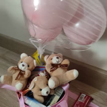 Balonlu Pelüşlü Çikolata Sepeti Görseliyle Uyuşmuyor