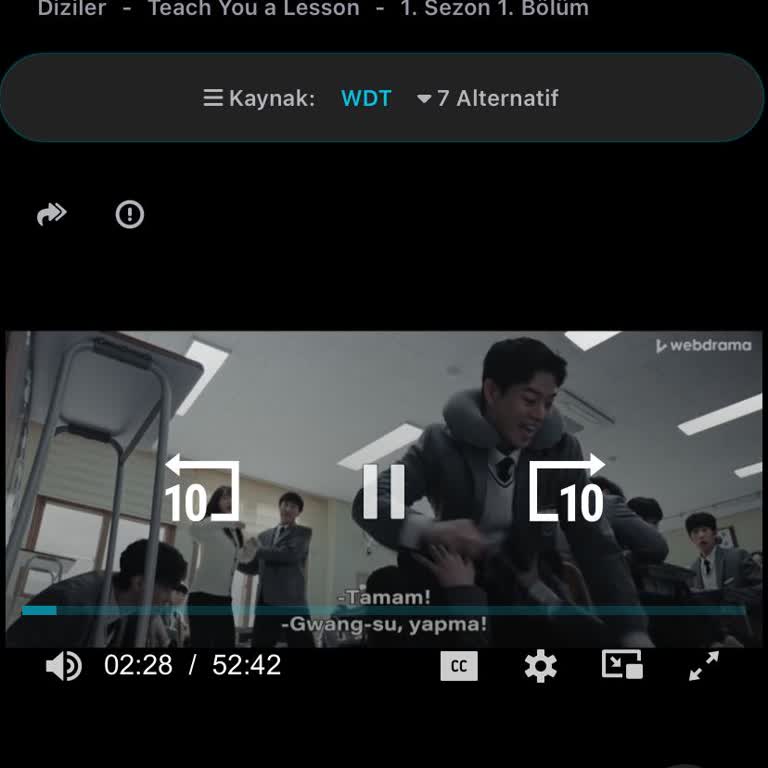 Webdrama'da İos Cihazlarda K-Drama Videoları İndirilemiyor