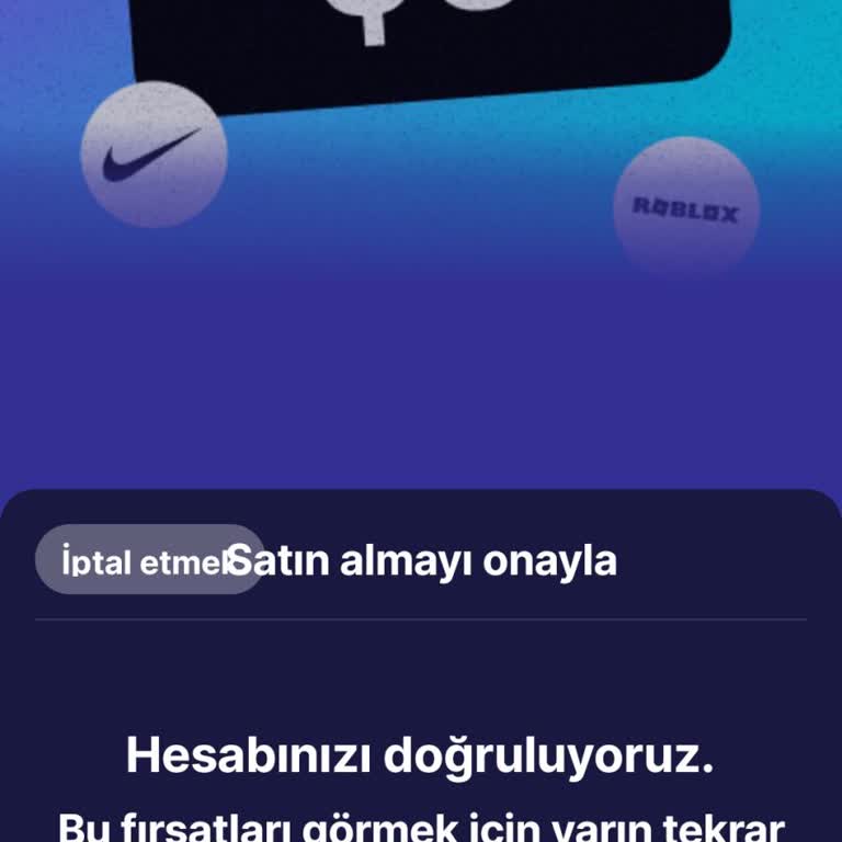 5 Dolar Hediye Kartı Kodunun Uygulama Ve E-posta Üzerinden Gelmemesi