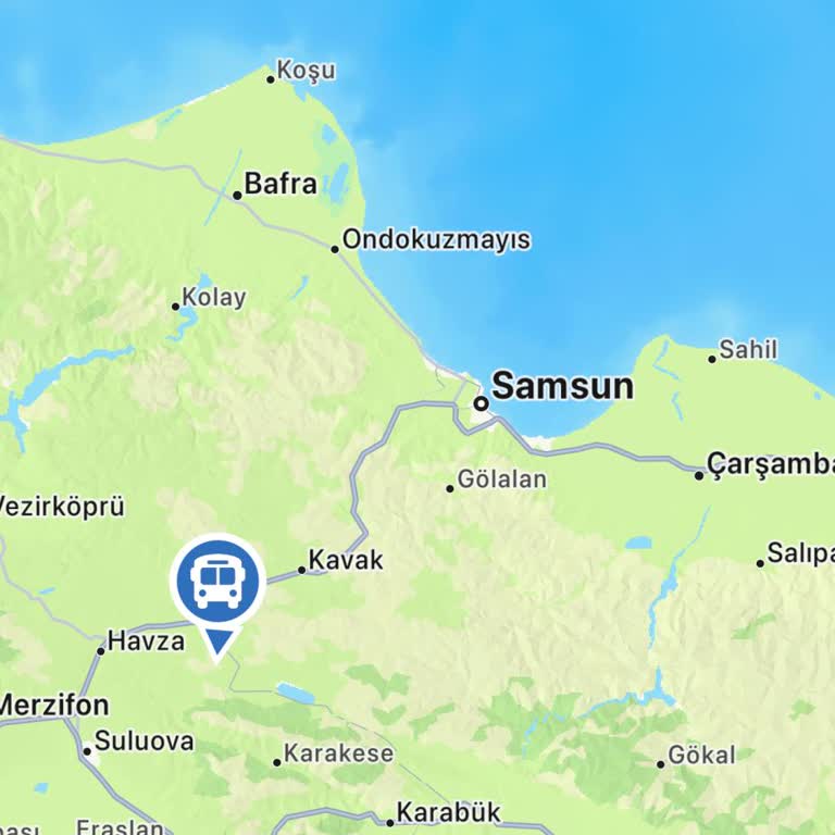 Samsun Çarşamba Ve Trabzon Seferinde Otobüs Yok Ve Ciddi Gecikme