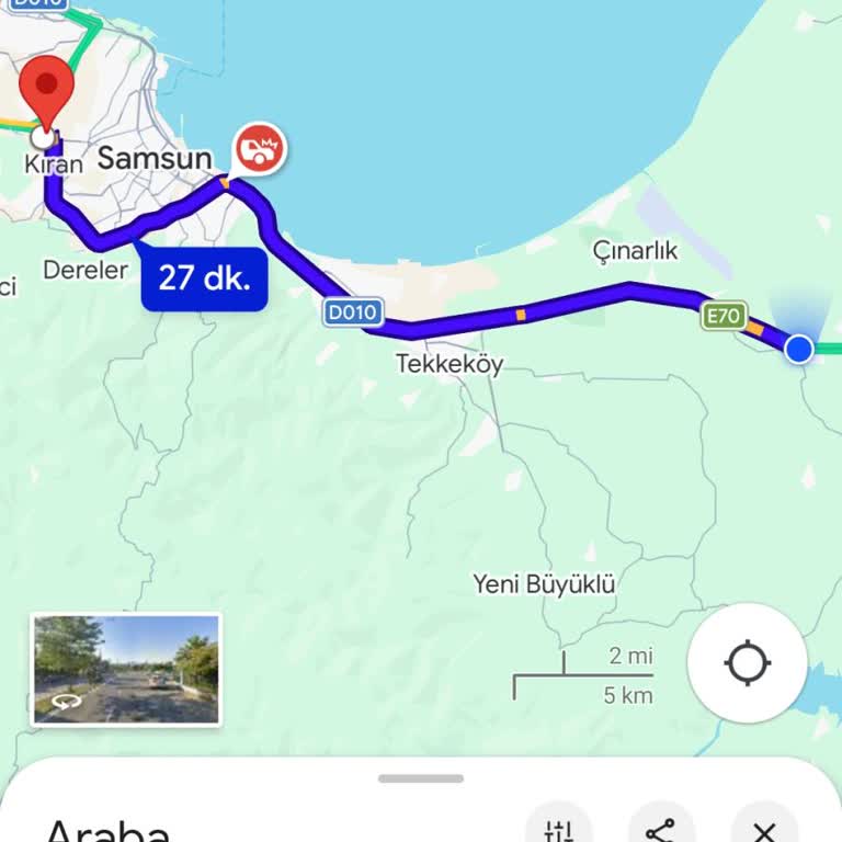 Samsun Otogarı’na Ulaşamadığım İçin Yanlış Düşürülme Ve Masraf İadesi Talebi