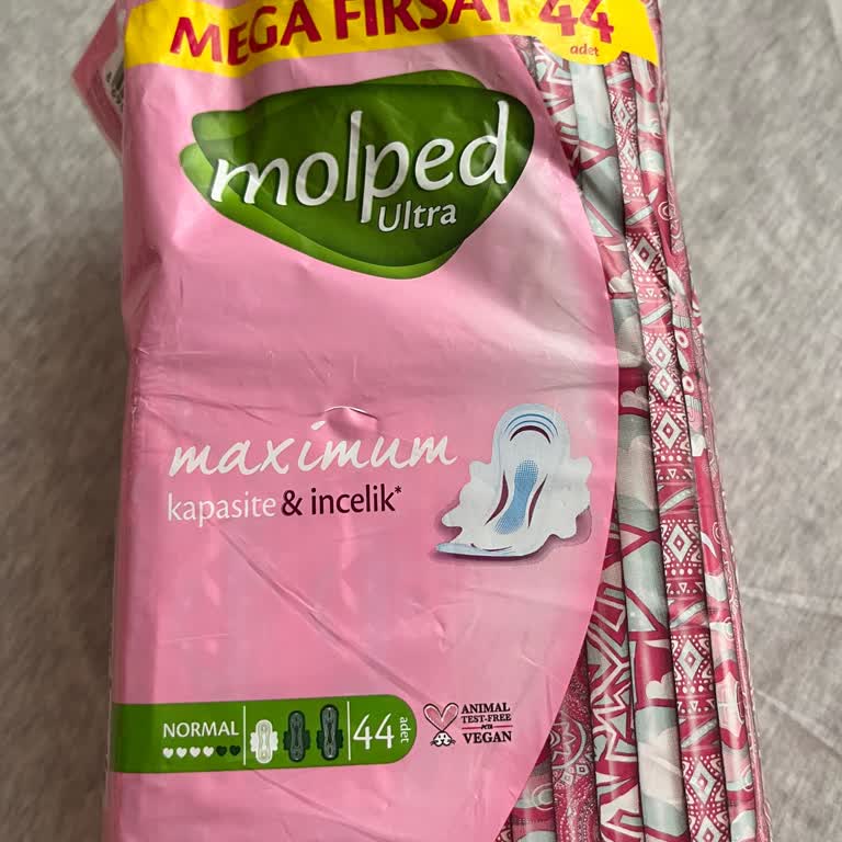 Molped Ultra Mega Hijyenik Pedinde Şiddetli Kızarıklık Ve Kaşıntı