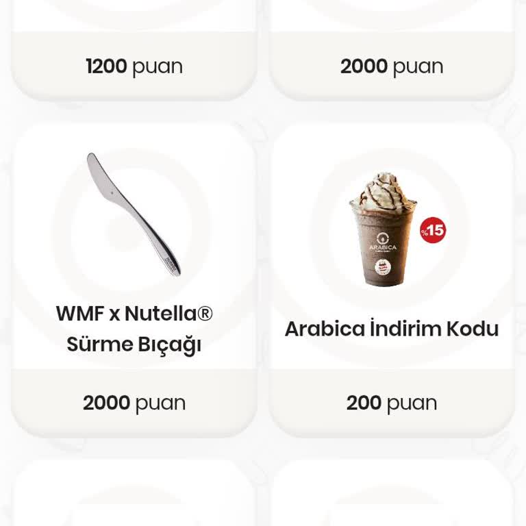 Nutella Mutluluğa Puan Şikayeti