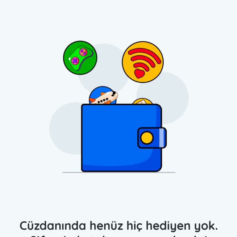 Kazan Kazan Hediye İnterneti Cüzdanda Görünmüyor Ve Kullanılamıyor