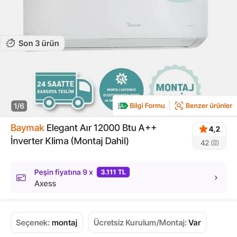 Hepsiburada’da Klimanın Fiyatındaki 4.000 TL Farkı Sonrası Çözümsüz Mağduriyet