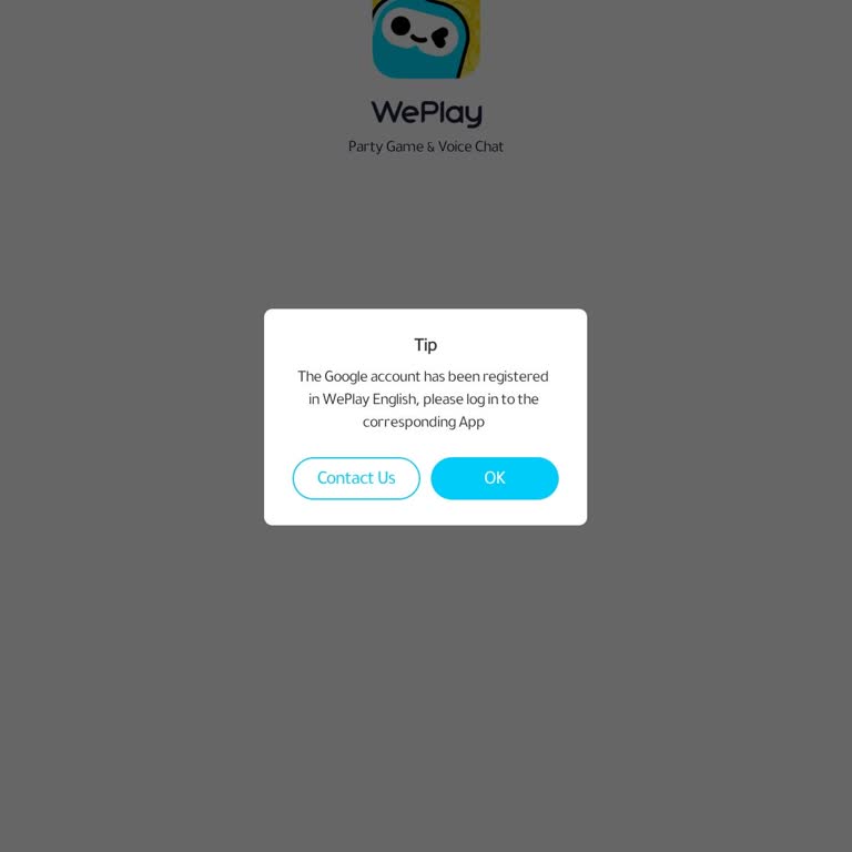 WePlay Won't Let Me Login