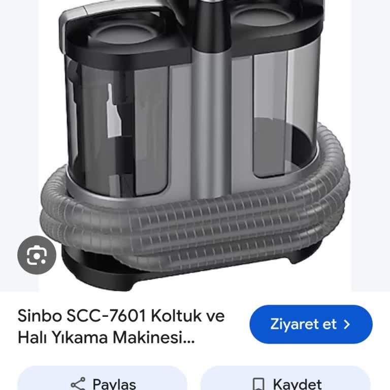 Sinbo SCC-7601 Koltuk Ve Halı Yıkama Makinesi Fışkırtma Yapmıyor