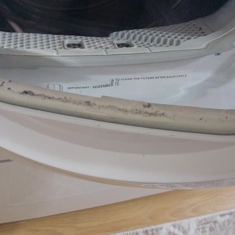 Kurutma Makinesi Kapak Contasındaki Toz Birikimi
