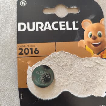 Duracell CR2016 Paketi Arızalı Pil