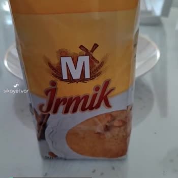 Migros İrmikte Yabancı Madde