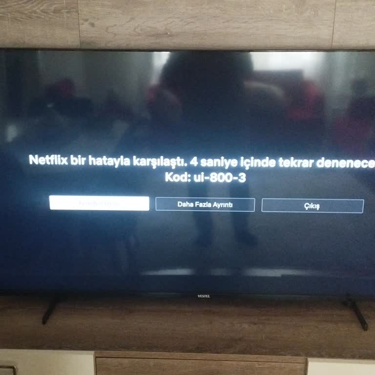 Vestel TV Netflix Giriş Hatası İçin 800 TL Ücret Talebi
