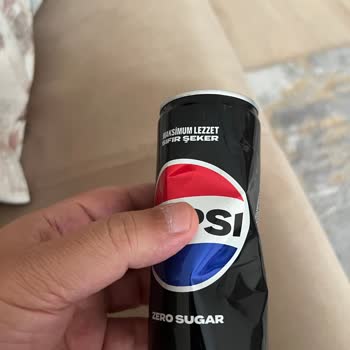 Boş Pepsi Zero Sugar Kutu İçin İade Talebi