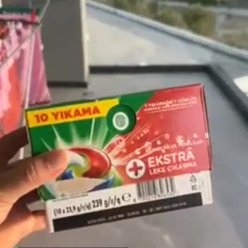 Ariel Kapsül Çamaşır Deterjanı Çamaşırlarımı Pembe Yaptı!