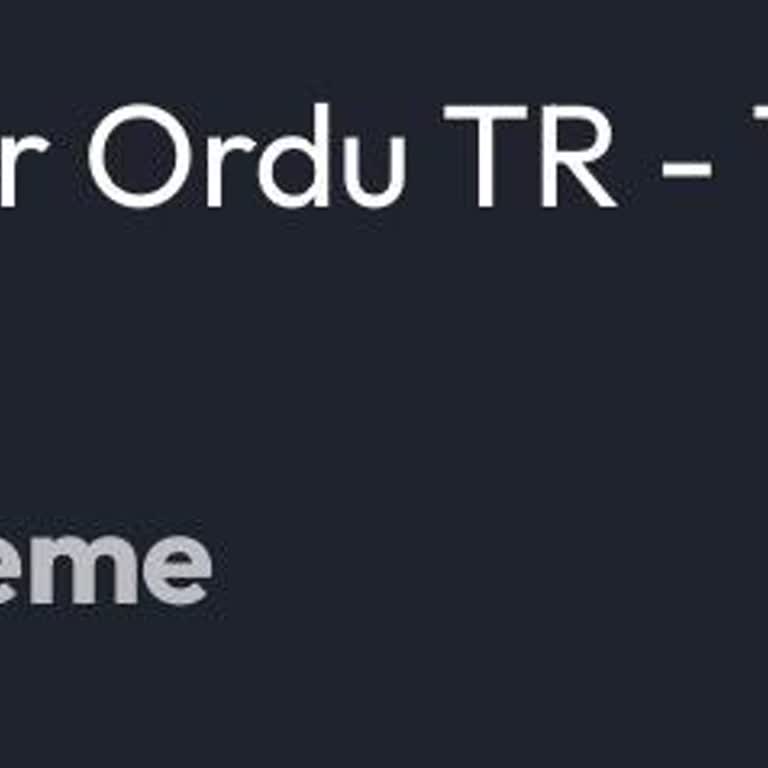 Ordu Şefim Döner Garson Döner Tabağını Üzerime Devirdi
