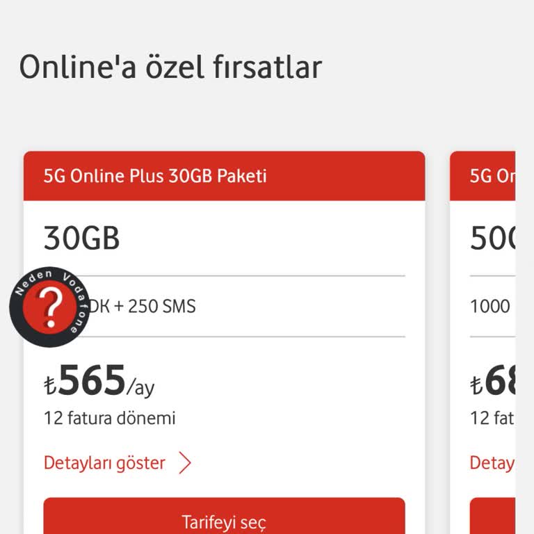 Sadık Müşteriye Düşük GB Ve Yüksek Fiyat Teklifi