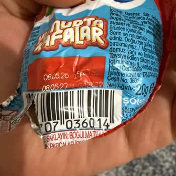 Ozmo Sürpriz Yumurtada Kurt Bulunması Çocuk Sağlığını Tehdit Ediyor
