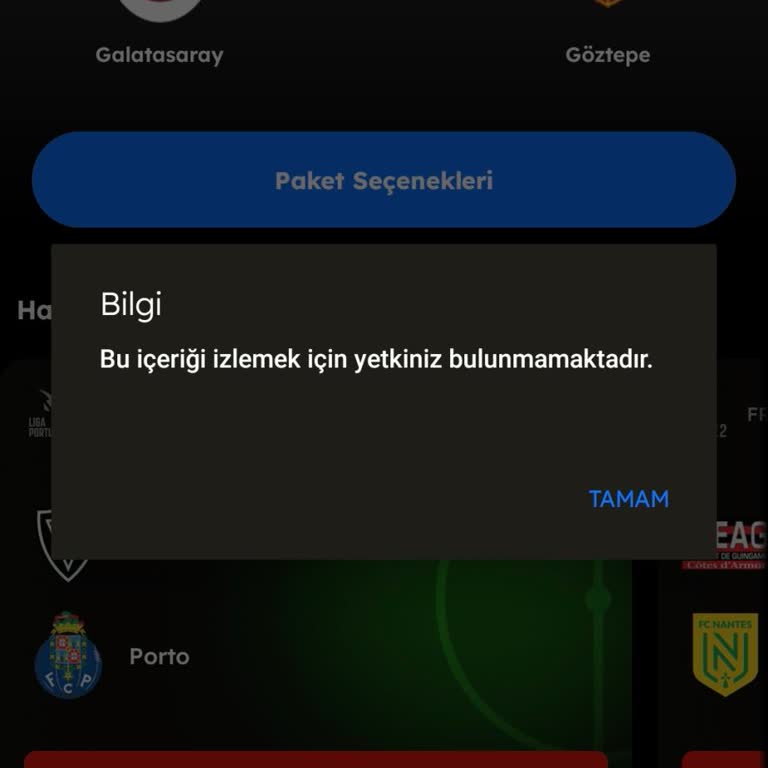 Ödenen Pakete Rağmen İçerik İzleyemiyorum Ve Cihaz Doğrulama Çalışmıyor