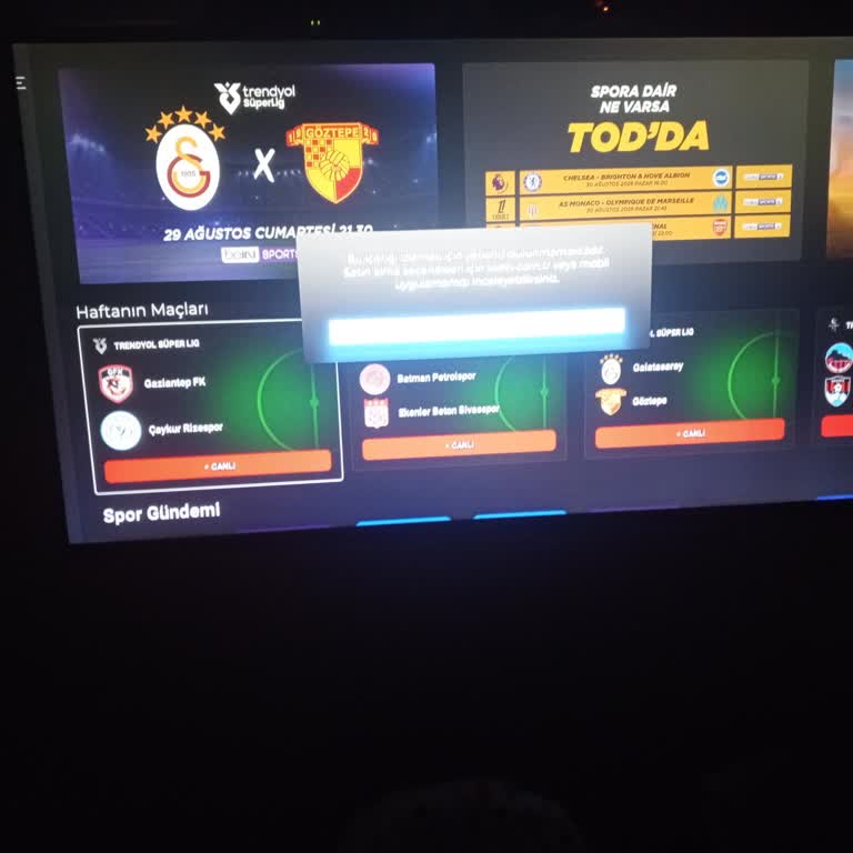 Üyelik Yenilemesi Sonrası Spor Extra+ İçerik İzleme Yetkiniz Yok