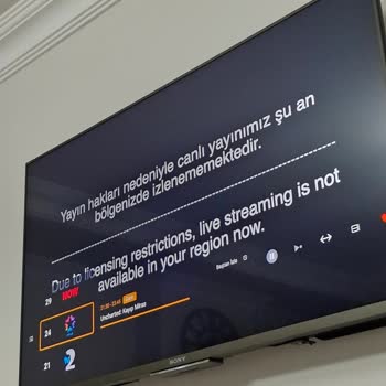 Bölgesel Yayın Kısıtlaması Nedeniyle Film İzleyemiyorum Ve Çözüm İstiyorum