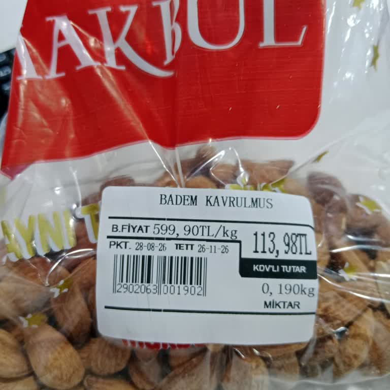 Kavrulmuş Bademde Bayatlık Ve Kötü Koku Nedeniyle İade Talebi