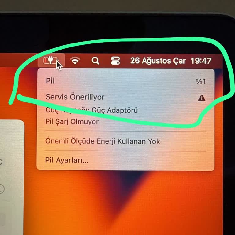 Kullanılmamış MacBook Air M1 Pil Arızası Ve Garanti Reddi