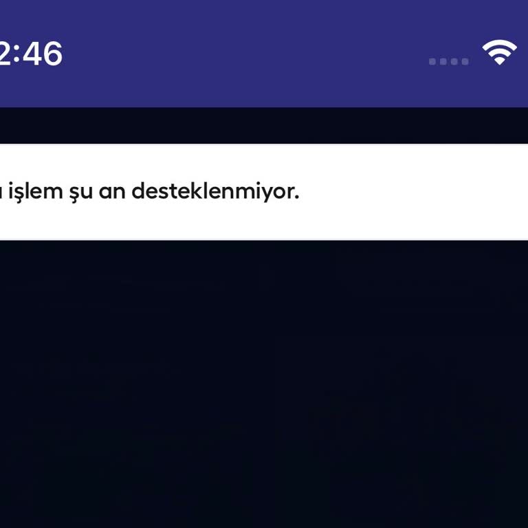 Teknik Hata Nedeniyle Bilet İptali Yapılamadı, İade Talebi