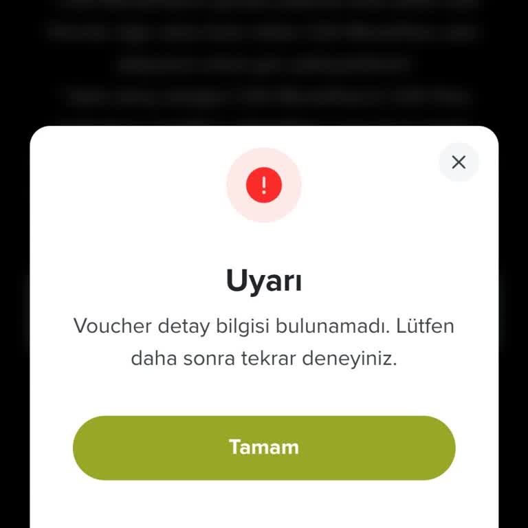 Voucher Detayı Görülemiyor, 1000 TL'lik Moviepass Hakkım Çözülmedi