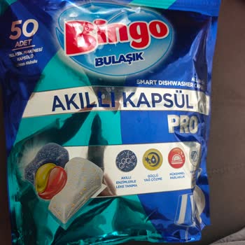 Bingo Pro Kapsül Deterjanında Aşırı Köpürme Sorunu