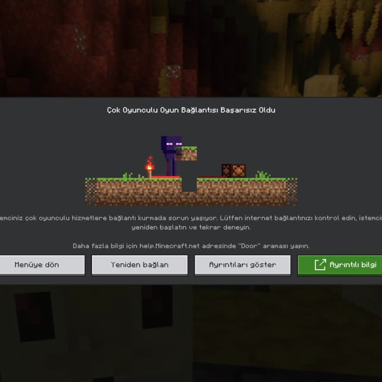 IOS Cihazımda Minecraft Çok Oyunculu Bağlantı Hatası Çözülmedi