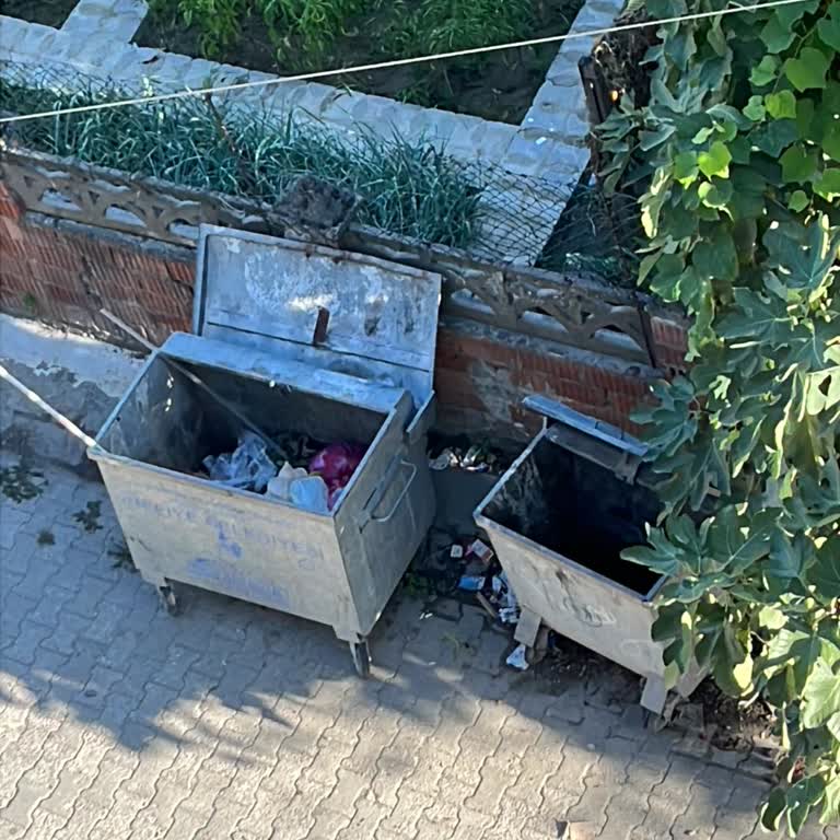 Hanlı Mahallesinde Çöp Konteynerlerinin Tek Taraflı Boşaltılması Sorunu